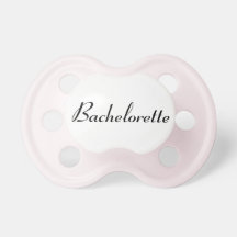Pink Bachelorette Pacifier