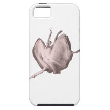 Pink Ballerina iPhone 5 Cover