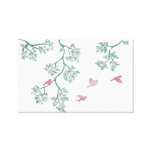 Pink Birds canvas prints