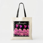 PINK Bridesmaid Dresses Tote Bag