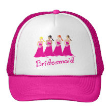 Pink Bridesmaids Hat