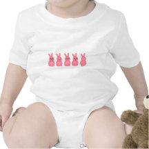 Pink Bunnies Tee Shirts
