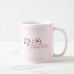 Pink Butterfly 2 Big Sister Mug