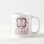 Pink Butterfly Little Sister Mug
