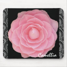Pink Camellia Mousepad