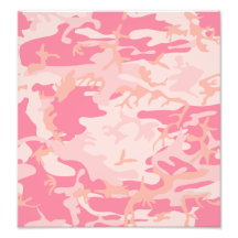 Pink Camo - Girly Camo Photo Print