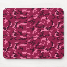 pink camo mousepad