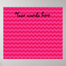 pink chevrons print