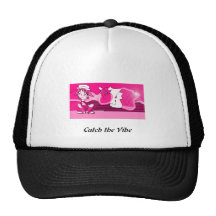 Pink Chillout cap Mesh Hats