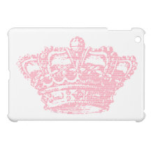 Pink Crown iPad Mini Case