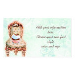 Pink Cupcake and Roses Business Profile Cards Business Card Templates
