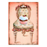 Pink Cupcake Bakery Business Profile Card Business Card