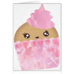 Pink Cupcake Card