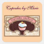 Pink Cupcake Couture Sign Logo Banner Stickers