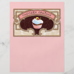 Pink Cupcake Couture Vintage Style Flyer