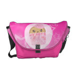 Pink Cupcake Messenger Bag