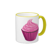 Pink Cupcake Mug