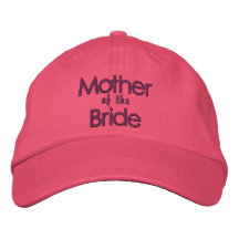 Pink & Currant Mother of the Bride Wedding Cap Embroidered Hats
