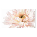 Pink Dahlia Artwork - Customise Business Cards
