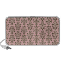 Pink Damask 2 speakers