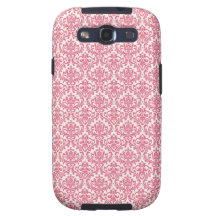 Pink Damask Samsung Galaxy Case