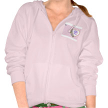 Pink Expression Fleece Sweatshirt Hoodie