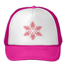 Pink Flake 7 Mesh Hats