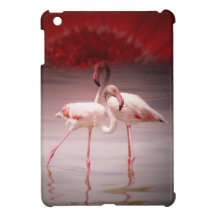 Pink Flamingo Dance iPad Mini Case