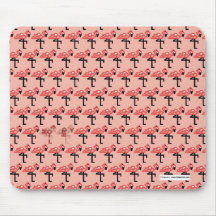 Pink Flamingos Mousepad