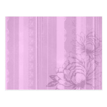Pink Flora Post Card