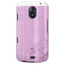 Pink Flora Samsung Galaxy Nexus Case
