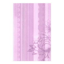 Pink Flora Stationery Design