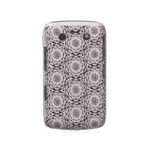 Pink Floral Damask Pattern Blackberry Case-Mate