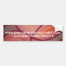 Pink Flower Closeup Bumper Stickers