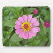 Pink Flower Mouse Pad