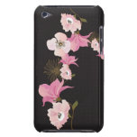Pink flowers Case-Mate Case Barely There iPod Case