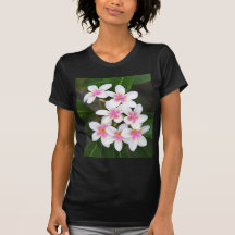 pink frangipani t-shirts