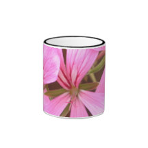 Pink Geranium Mug