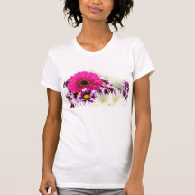 Pink Gerbera Daisy Tees
