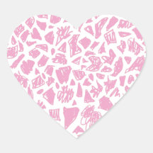 Pink Giraffe Sticker