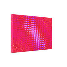 pink glow gallery wrap canvas