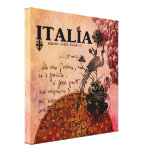 Pink Grapes Italia Gallery Wrap Canvas