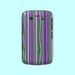 Pink & Green  Stripes Blackberry Bold Case Mate casemate cases