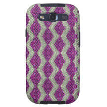 Pink Harlequin Bling Galaxy S3 Covers