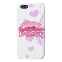 pink heart bachelorette party cute bridal covers for iPhone 5