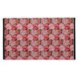 Pink Hibiscus Pattern iPad Folio Cases
