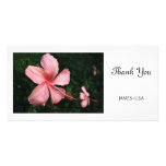 Pink Hibiscus Photo Card