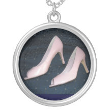 Pink High Heel Pumps Pendant