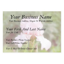 Pink Iris - Vanity Business Card Templates