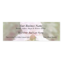 Pink Iris - Vanity Business Cards